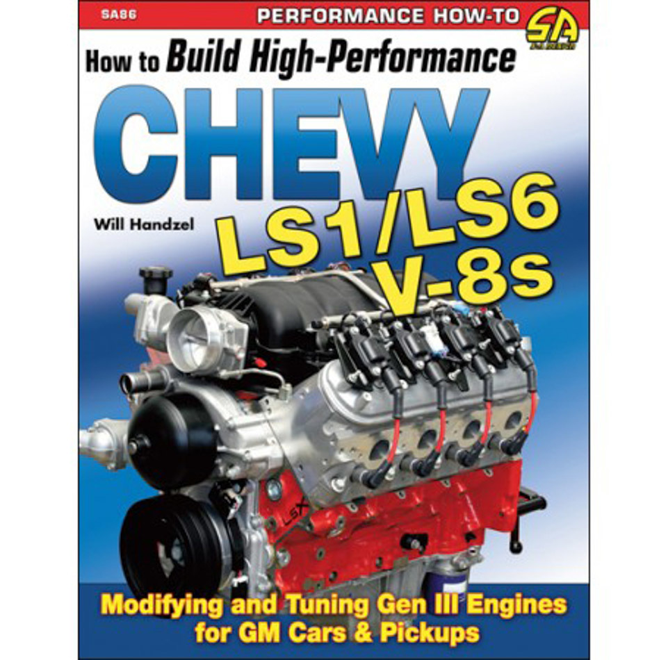 S-A Books 160 Pages Book - How to Build High-Performance Chevy LS1/LS6 V-8s