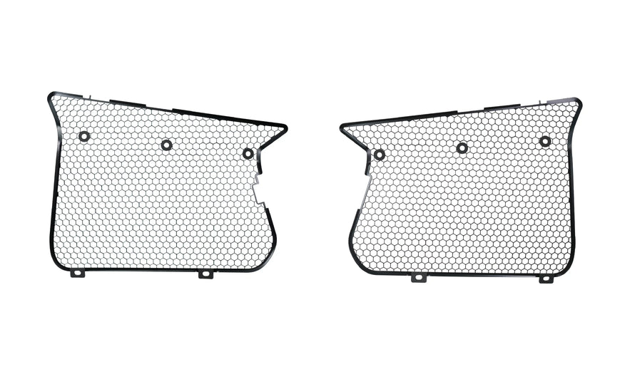 2027 C8 Corvette Grand Sport Scrape Armor Front Radiator Guards, / X