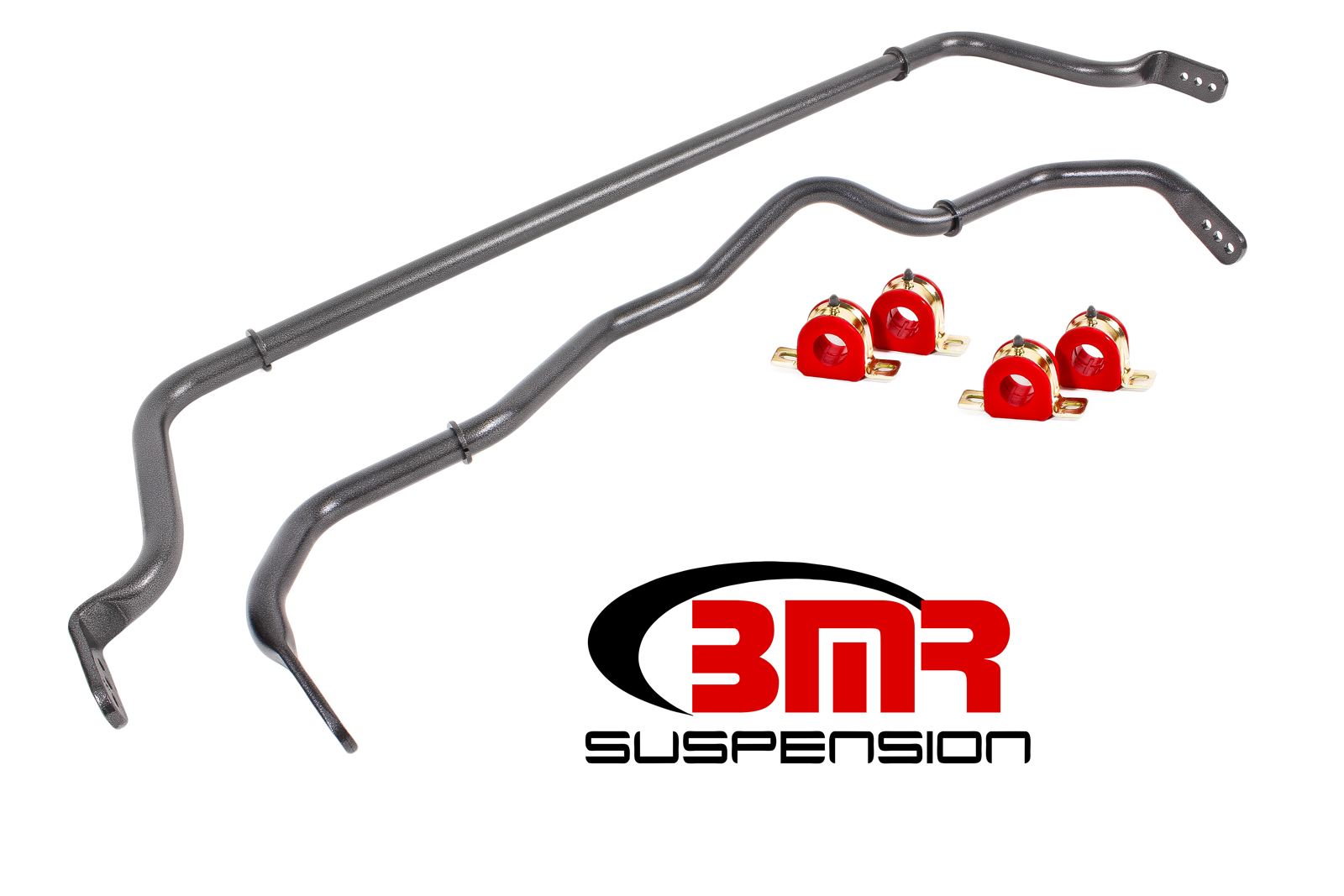 Sway Bar Kit With Bushings, Front (SB053) And Rear (SB054), Fits 2016-Newer Chevrolet Camaro, BMR Suspension - SB052H