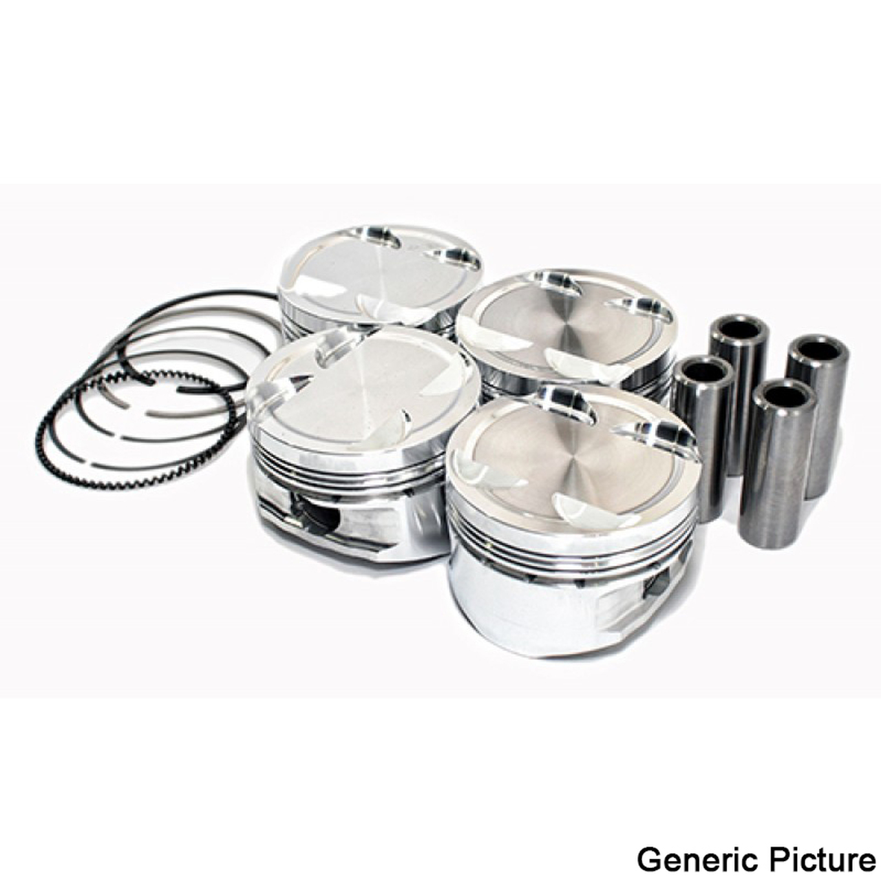 16-22+ Camaro 2.0T LTG Forged 86mm Bore STD 9.5:1 Piston Kit, CP Carrillo