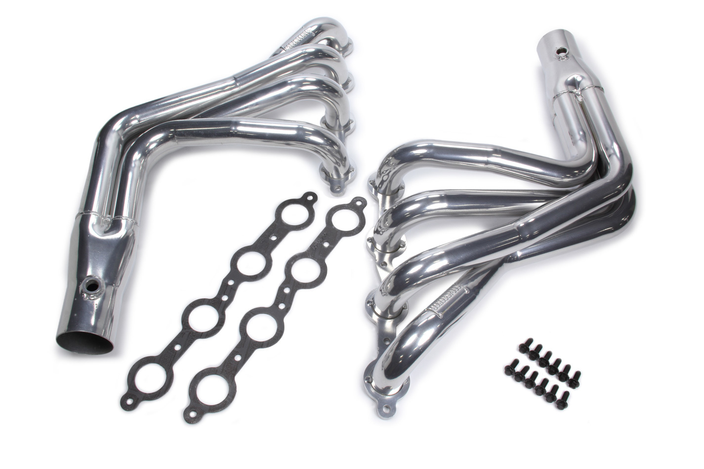Schoenfeld Silver Ceramic Headers - GM Compact SUV - Pair - 1.75 in Primary