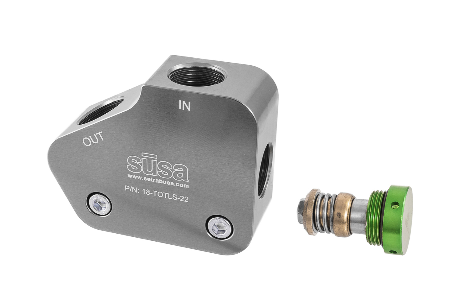 Setrab Oil Coolers HyperFlow Oil Cooler Adapter - GM LS-Series