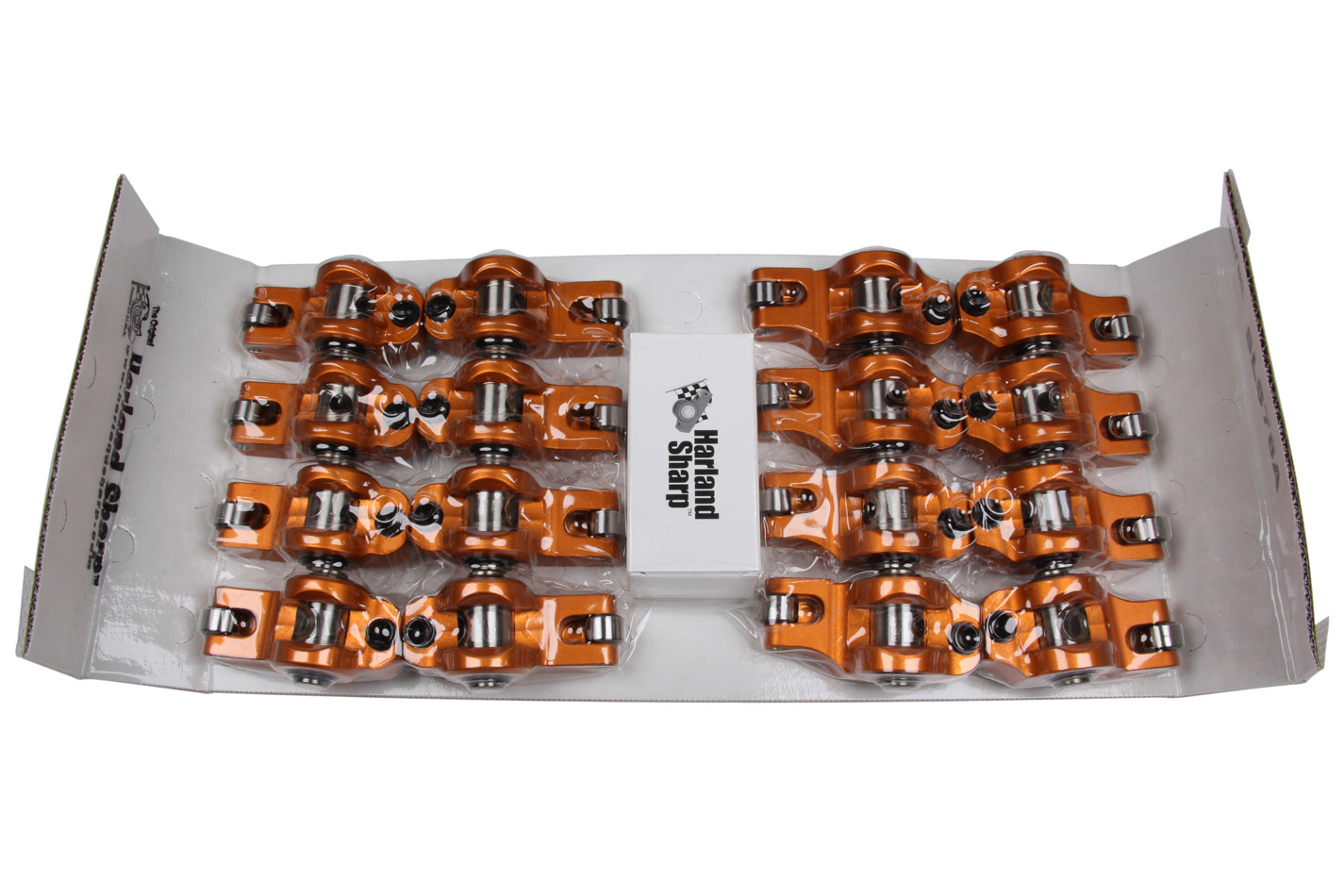 Sharp Rockers Adjustable Rocker Arm - GM LS-Series - Set of 16 - Aluminum