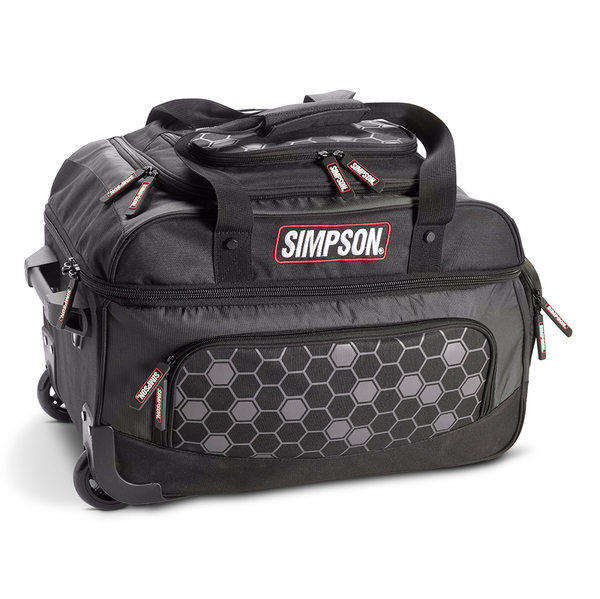 SIMPSON SAFETY Gear Bag - 27 in Long x 12 in Wide x 17 in Deep - Roller Wheels -