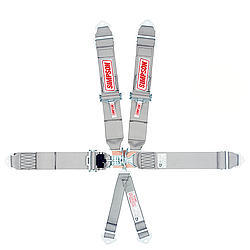 SIMPSON SAFETY Harness - 6 Point - Latch and Link - SFI 16.5 - Pull Down Adjust