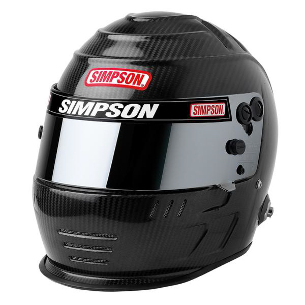 SIMPSON SAFETY Racing Helmet Speedway Shark 7-1/2 Carbon SA2020