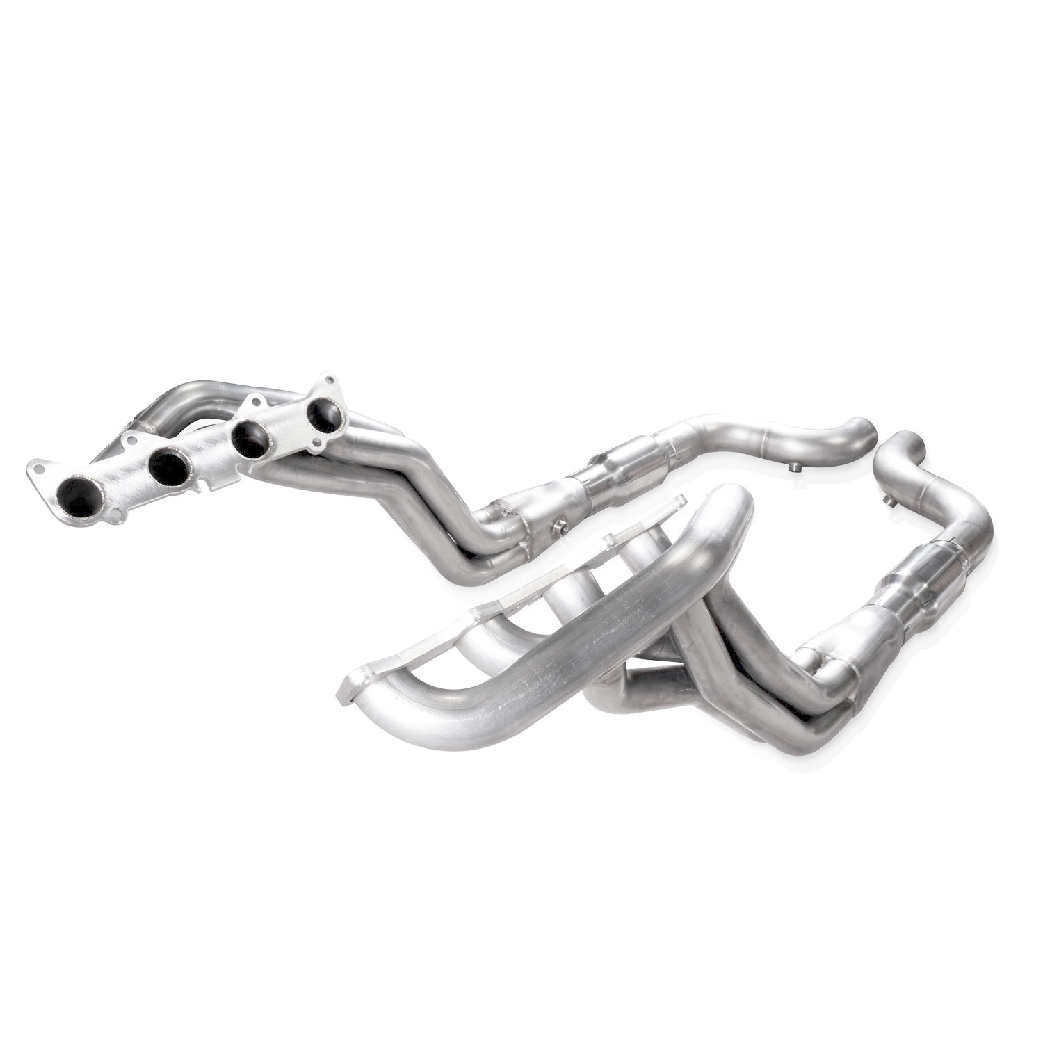 2015-2021 Mustang GT 5.0L Stainless Power Headers 1-7/8" With Catted Leads Performance Connect