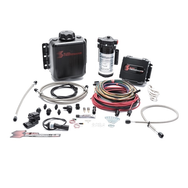 C7 Corvette Stage 4 Boost Cooler Platinum Water Methanol Injection System With Steel Braded Lines