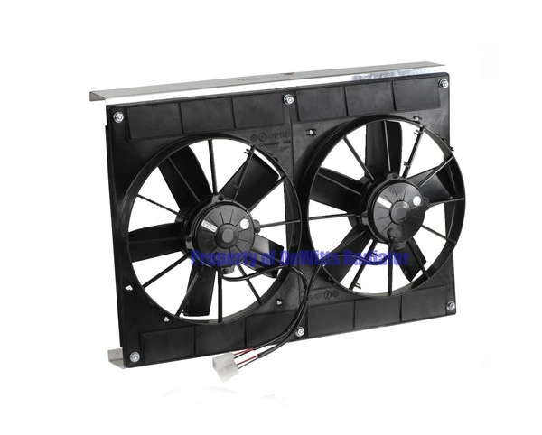 Dewitts C6 Base, Z51, Grand Sport and C6/ Z06 Corvette Dual Cooling Fan Short Version Upgrade