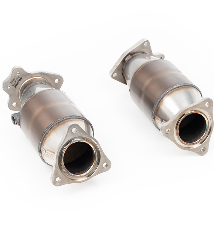 23-26+ C8 Corvette Stingray, E-Ray & Z06, 200 Cell High-Flow Cats (Non-Wrapped)