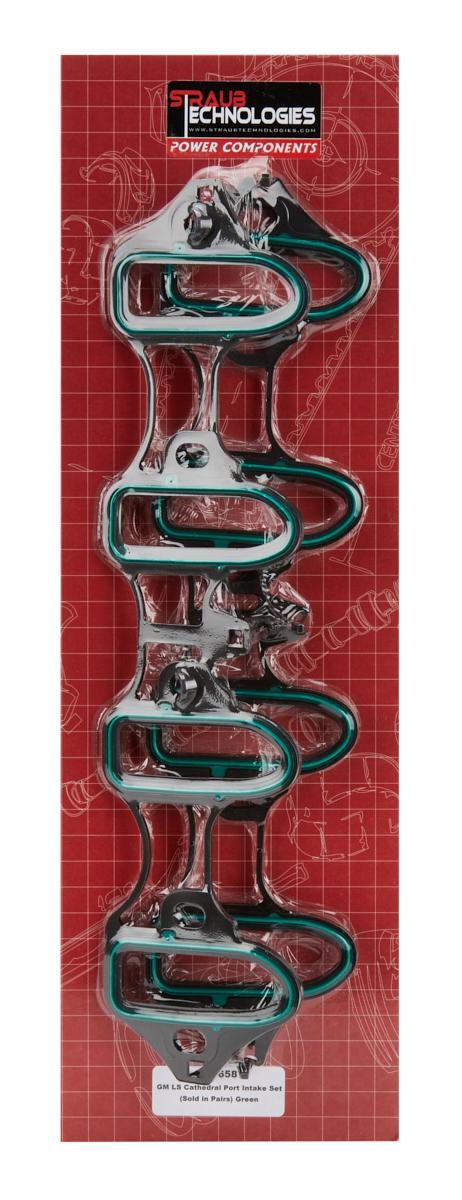 Straub Technologies Inc. 1 x 3.372 in Cathedral Port Intake - GM LS-Series
