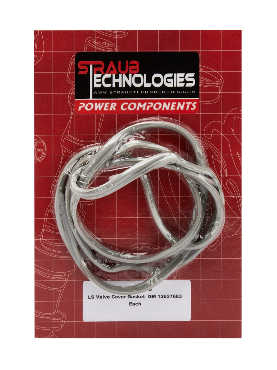 Straub Technologies Inc. Rubber Valve Cover Gasket - GM LS-Series