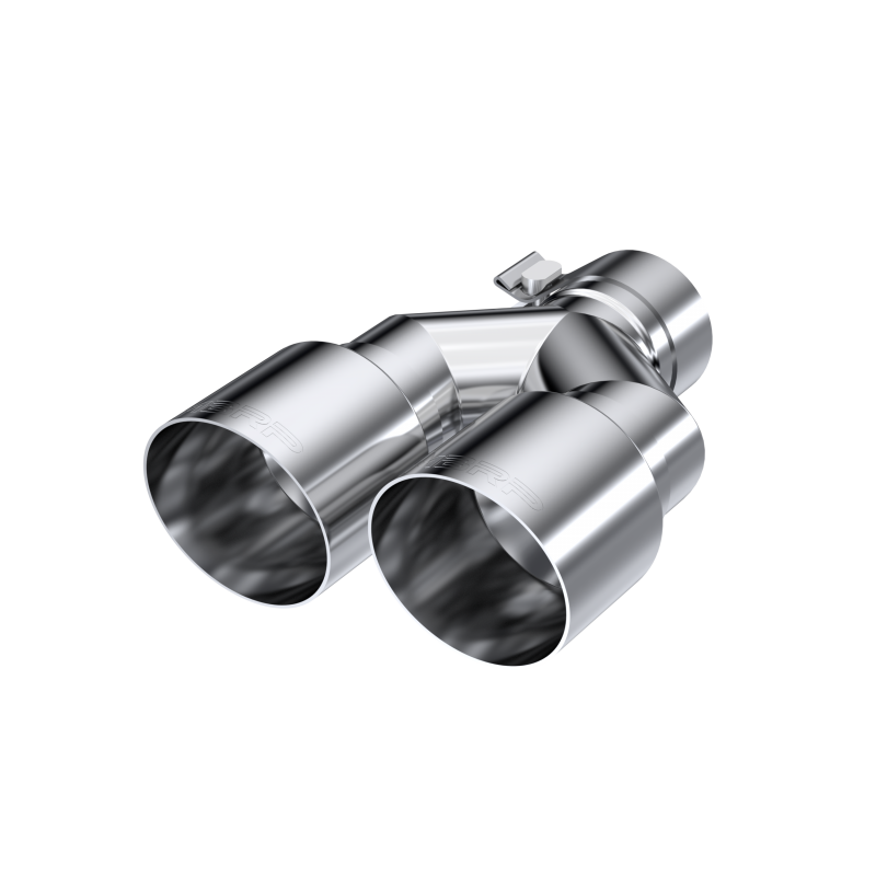 T304 Stainless Steel Tip 2.5 in ID Dual 3.5 in OD Out 9.5 in Length Single Wall