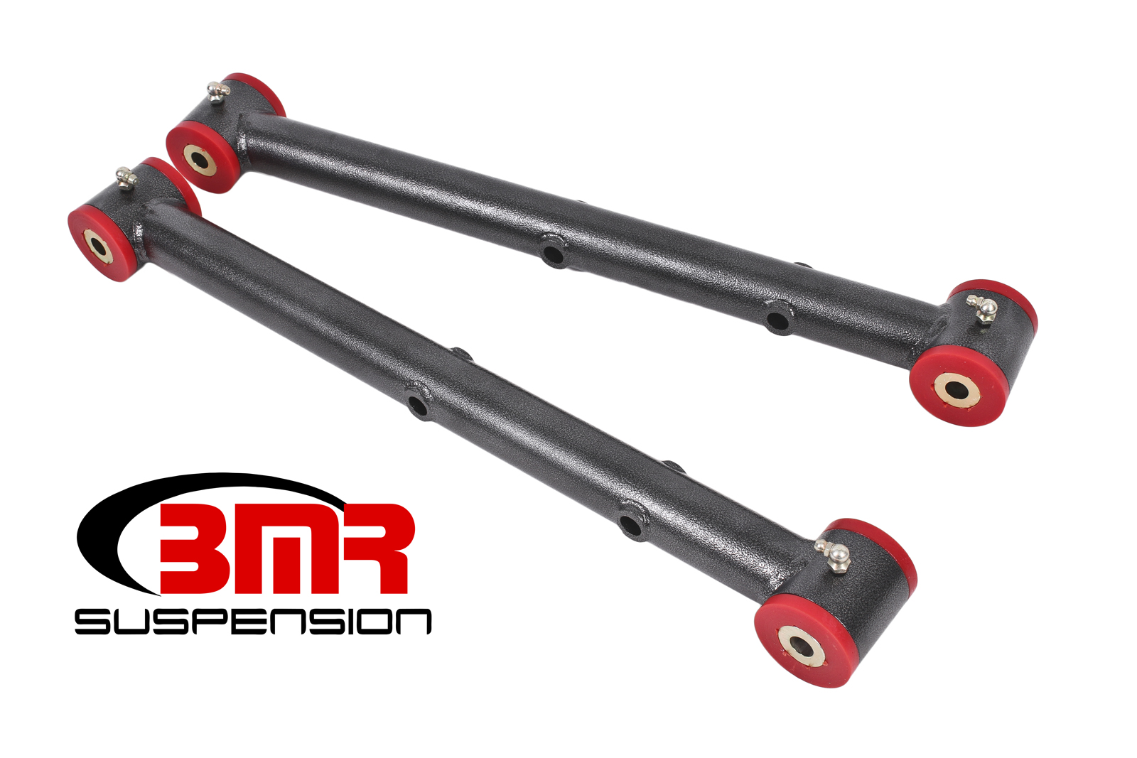 Lower Control Arms, DOM, Non-adjustable, Poly Bushings, Fits all 1978-1987 GM G-bodies, BMR Suspension - TCA039H