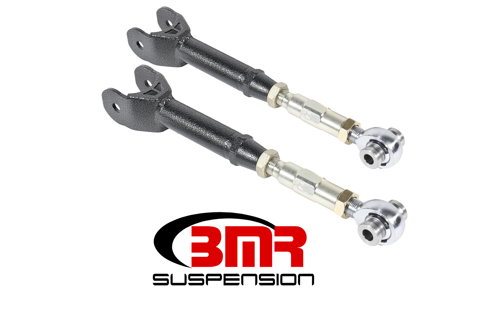 Lower Trailing Arms, On-car Adjustable, Rod Ends, Fits all 2016-newer Chevrolet Camaros , BMR Suspension - TCA061H