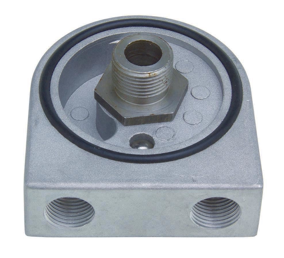 Trans-Dapt Sandwich Oil Cooler Adapter - 13/16-16 in Center Thread