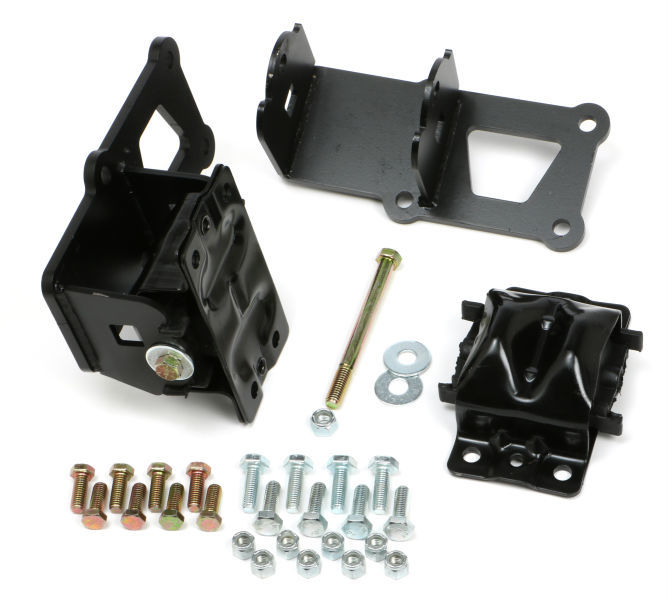 Trans-Dapt Bolt-On Motor Mount Adapter - GM F-Body 1975-81 - Steel