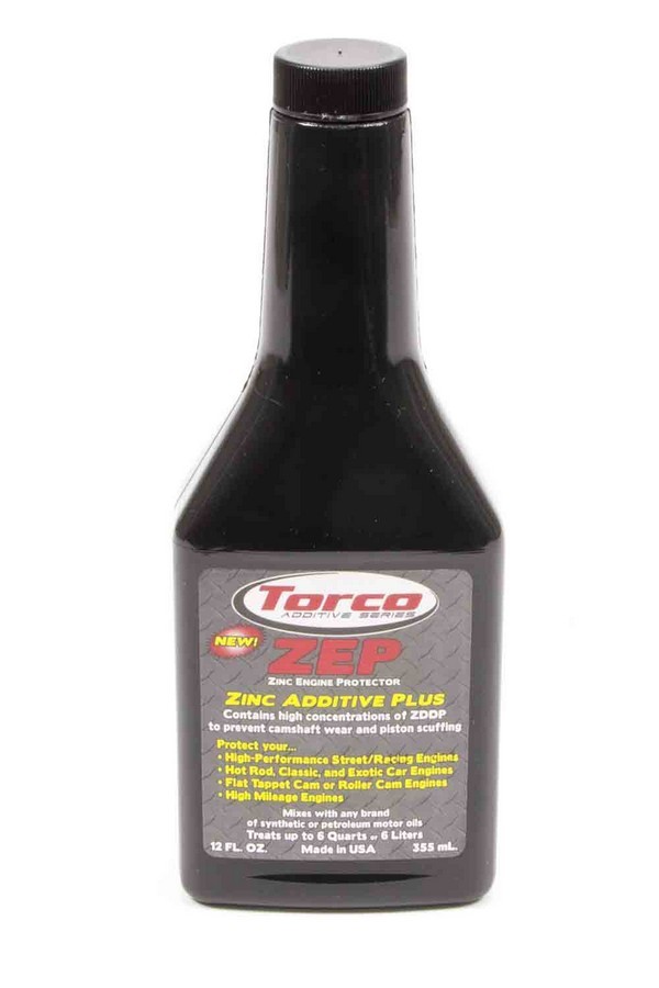Torco Oil, ZEP Oil Additive w/ Zinc 12oz