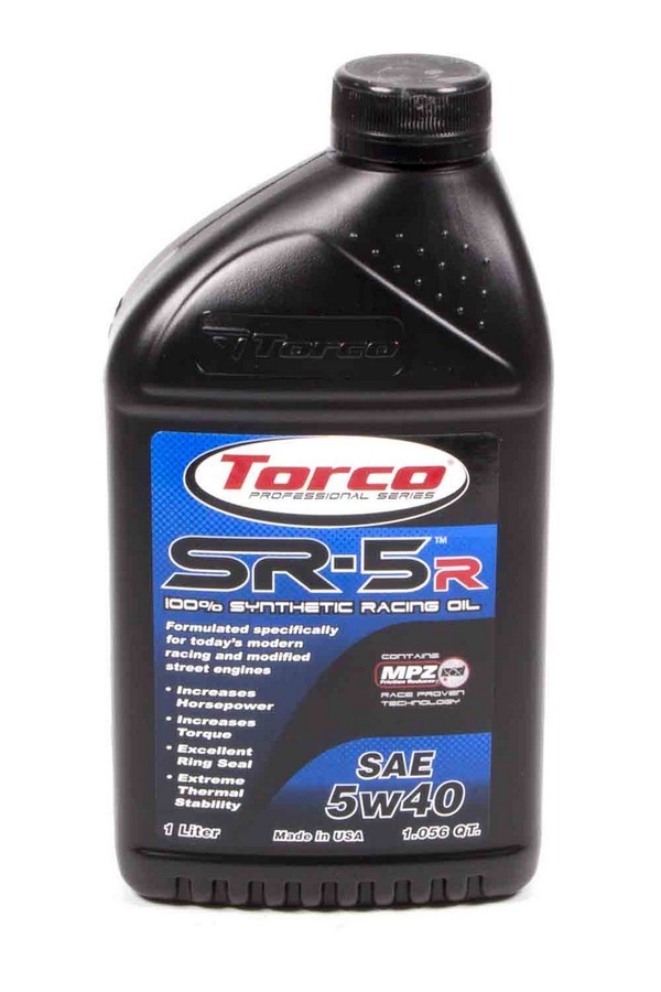 Torco Oil, SR-5 Synthetic Oil 5W40 1 Liter