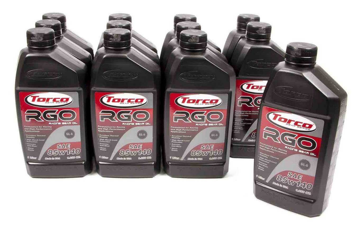 Torco Oil, RGO 85w140 Racing Gear Oil Case/12-1 Liter