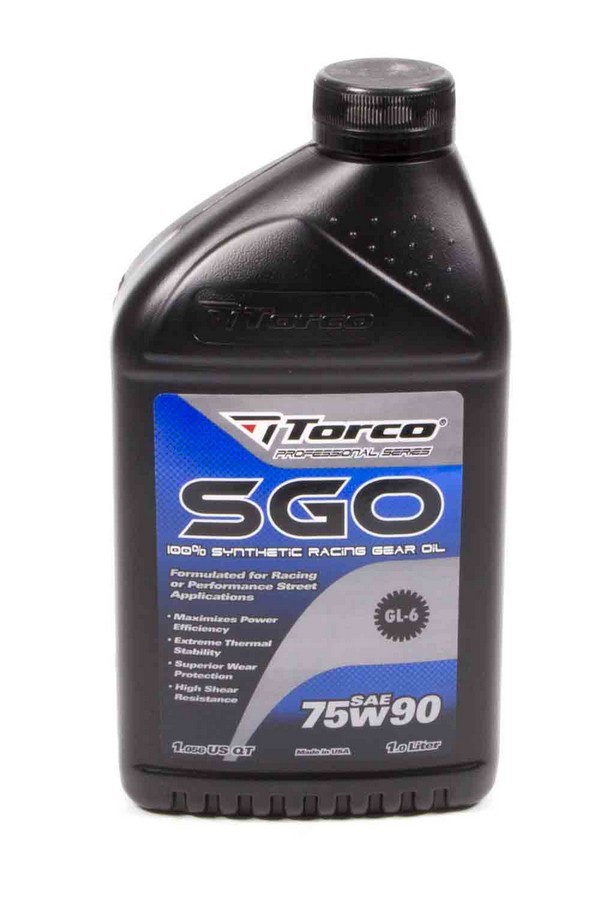 Torco Oil, SGO 75W90 Synthetic Racing Gear Oil 1-Liter