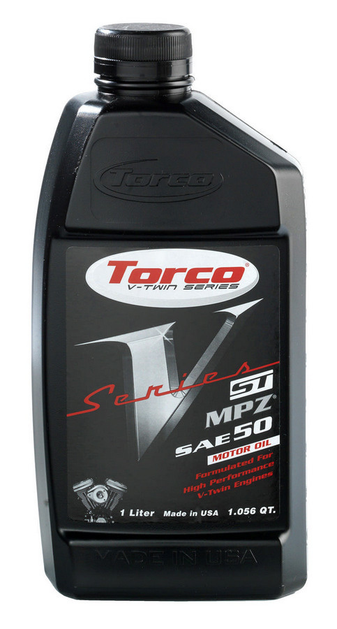 Torco Oil, V-Series ST Motor Oil SA E 50-1-Liter Bottle