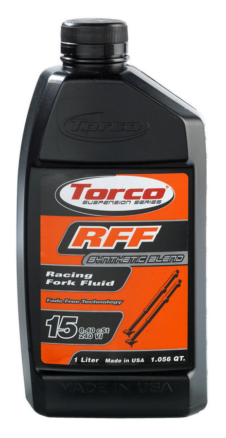 Torco Oil, RFF Racing Fork Fluid 15 -1-Liter Bottle