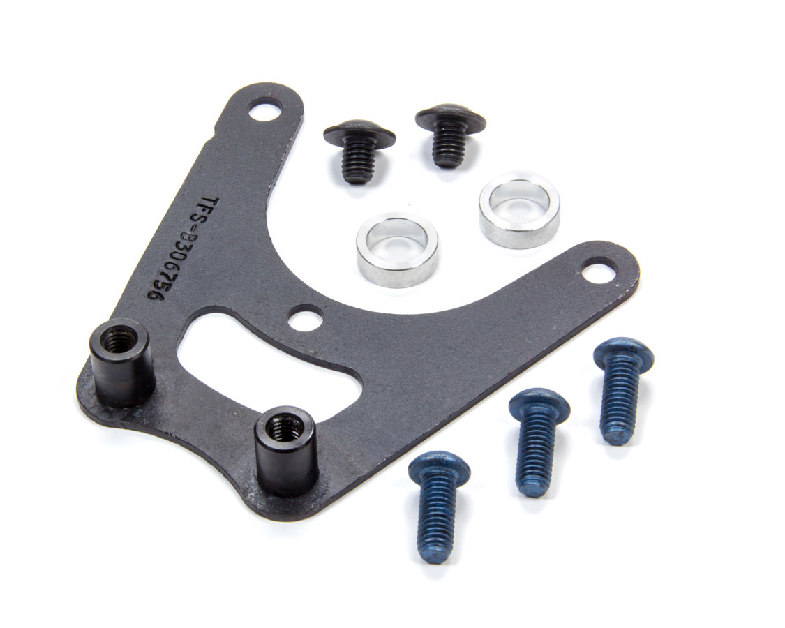 Trick Flow Steel Timing Chain Damper Bracket - GM LS-Series - Black Paint