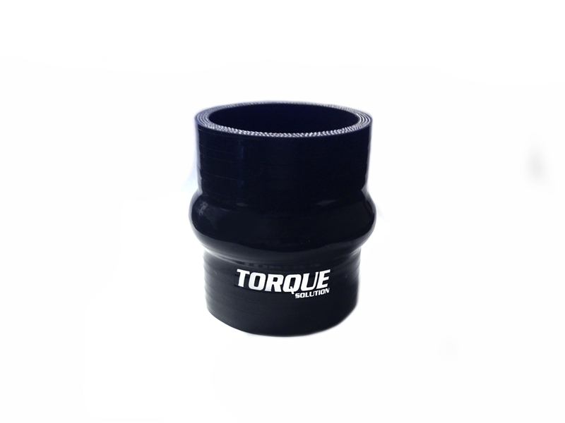 Torque Solution Hump Silicone Coupler: 2.5" Black Universal