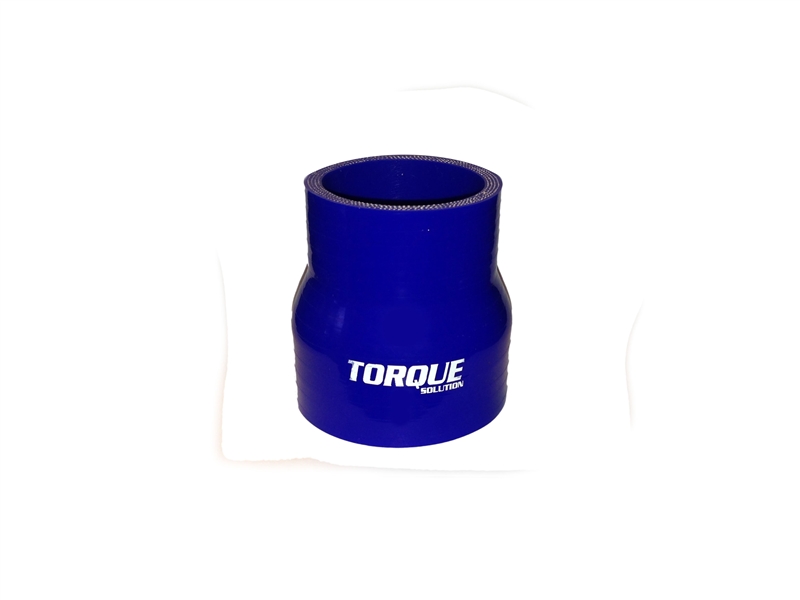 Torque Solution Transition Silicone Coupler: 2" to 2.5" Blue Universal