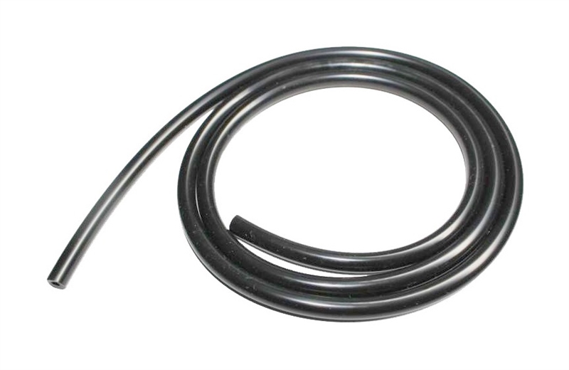 Torque Solution Silicone Vacuum Hose (Black): 5mm (3/16") ID Universal 2'