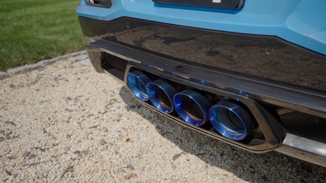 Corvette C8 ZR1 Titanium Quad Tips 2025+