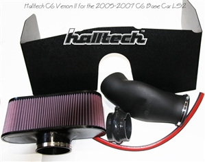 Halltech C6 Corvette Venom II Air Intake System (2005-2007 LS2) includes Beehive Heat Shield