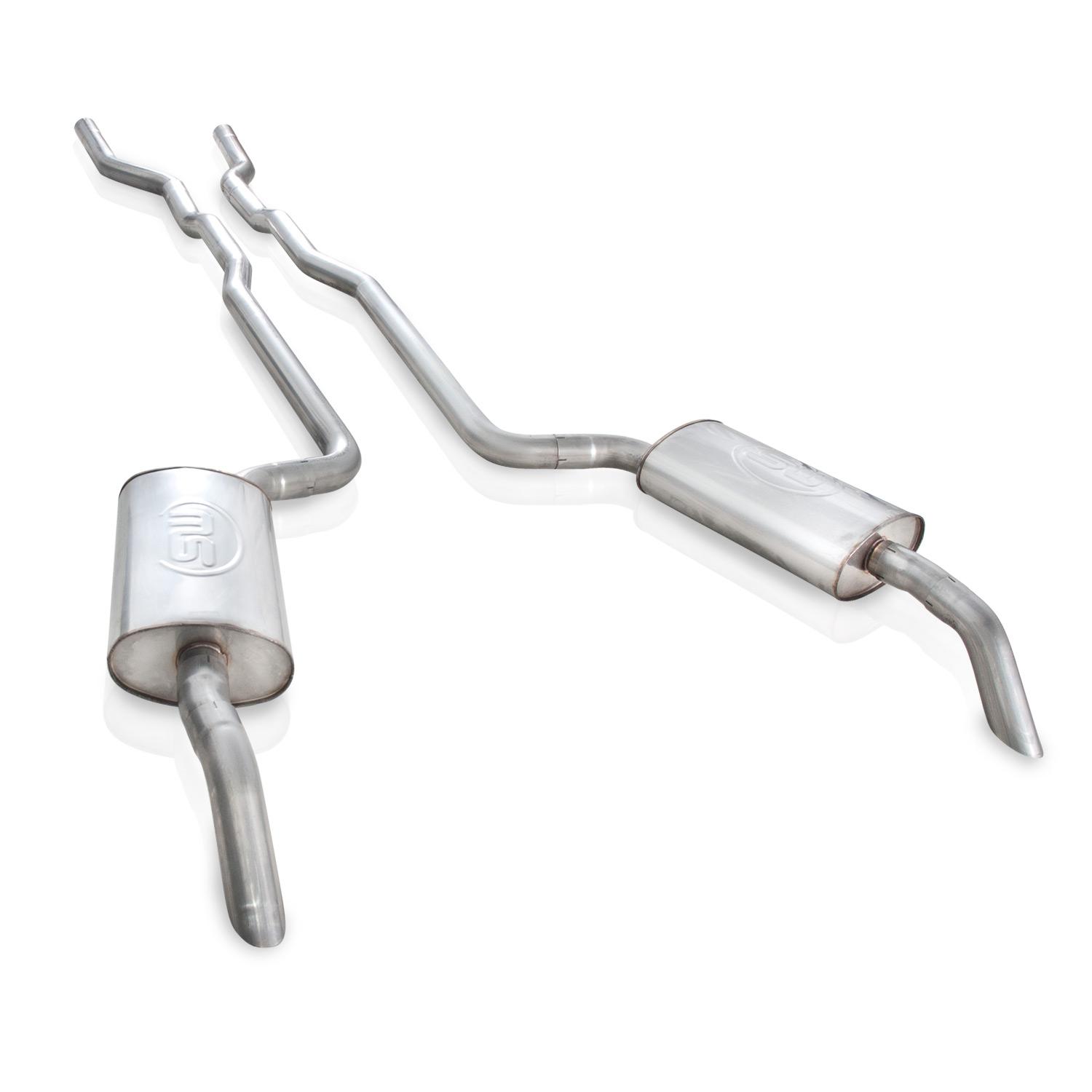 1973-1982 Corvette 5.0L, 5.7L, 7.4L SW Catback Dual Long Chambered Mufflers Performance Connect