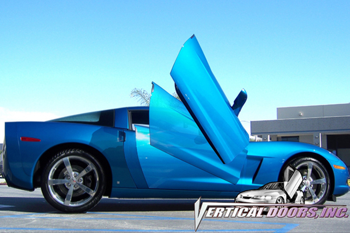 Chevrolet Corvette C6 Coupe, Convertible 05-13 Lambo Style Doors