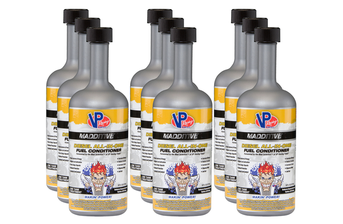 VP RACING Fuel Treatment Diesel All in One 16oz (Case 9)