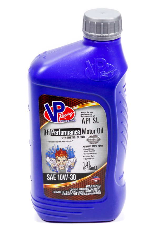 VP RACING VP 10w30 HI-Performance Racing 1 Qt - 32oz