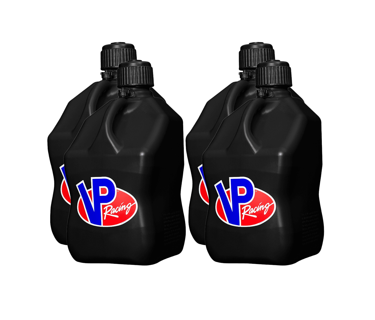 VP RACING Motorsports Jug 5.5 Gal Black Square (Case 4)