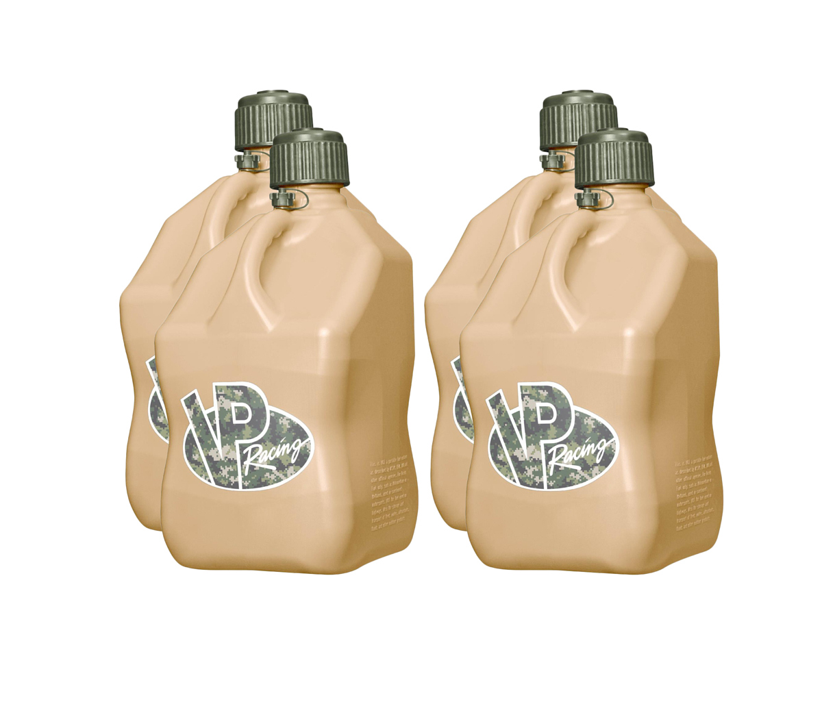 VP RACING Motorsports Jug 5.5 Gal Tan Square (Case 4)