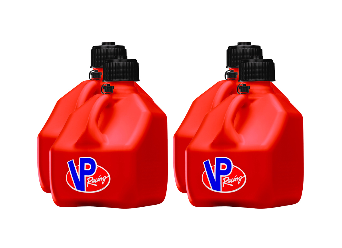 VP RACING Motorsports Jug 3 Gal Red Square (Case 4)