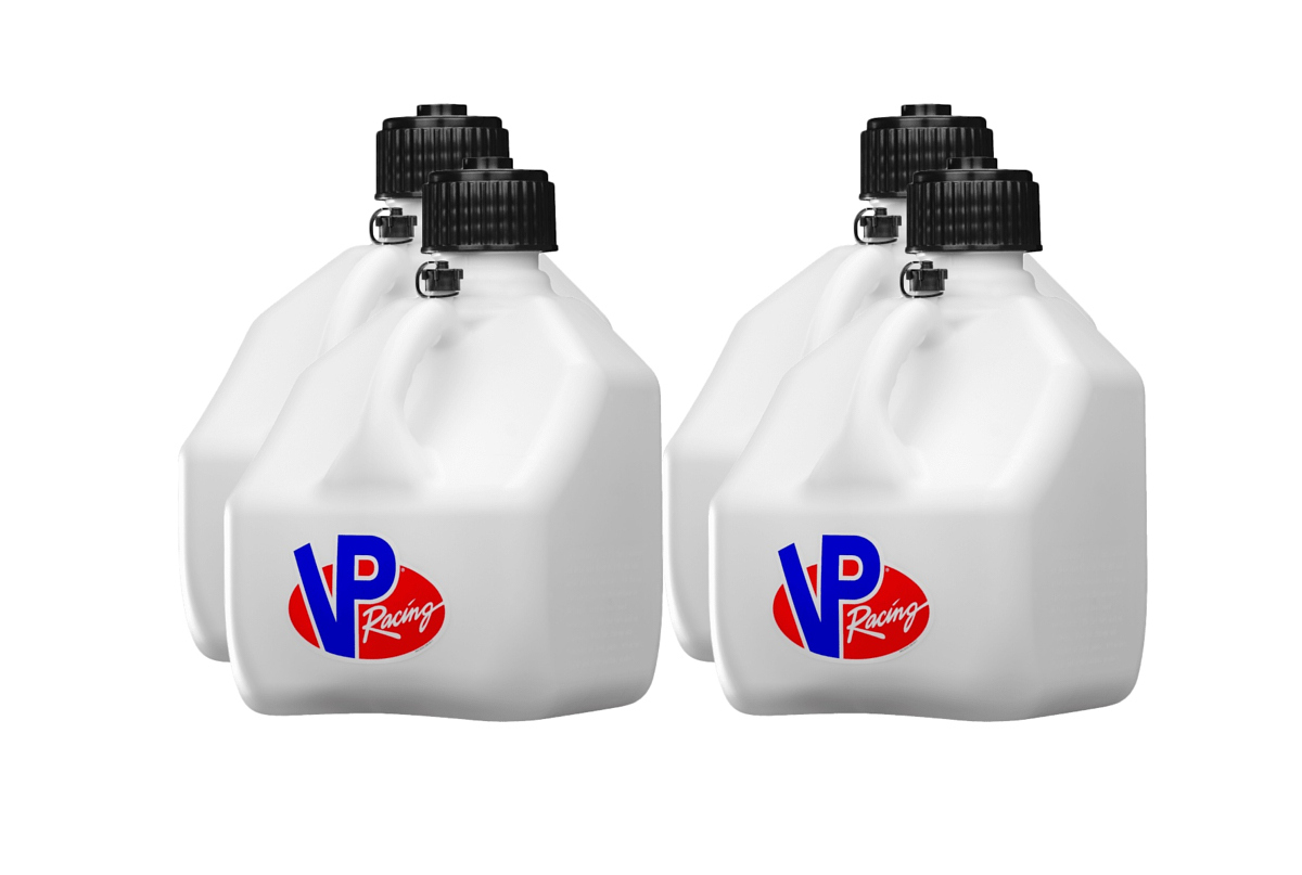 VP RACING Motorsports Jug 3 Gal White Square (Case 4)