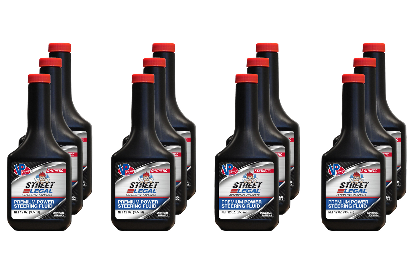 VP RACING Power Steering Fluid Syn 12oz (Case 12)