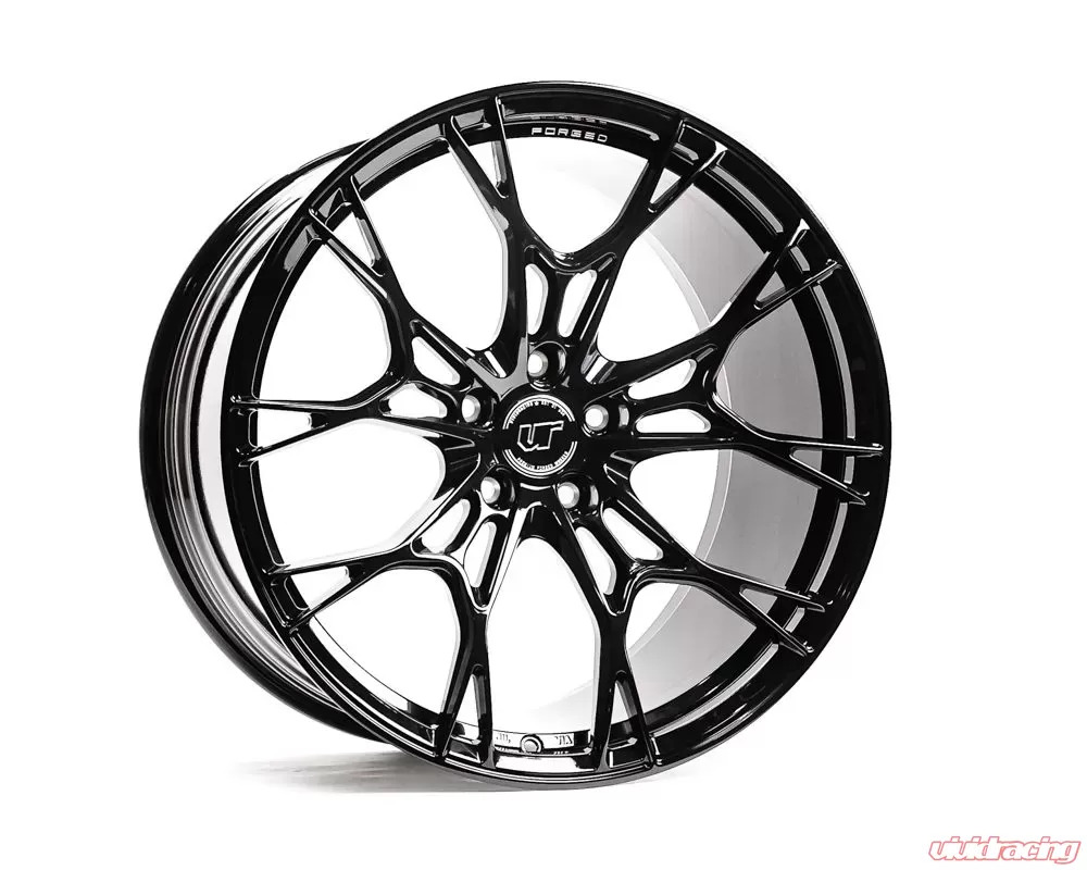 VR Forged D01 Wheel Set Corvette C8 20x9.5 21x12.5 Gloss Black