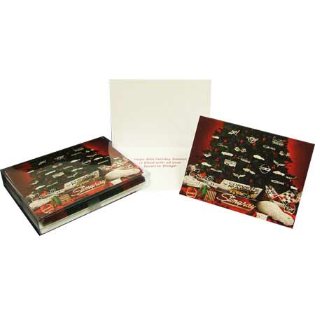 Corvette Presents Holiday Cards-Box of 20 with Envelopes