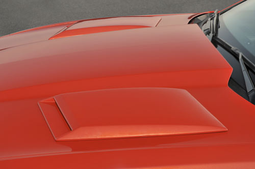 2010-2014 Camaro GT Styling Hood Scoop with Black Vinyl Insert