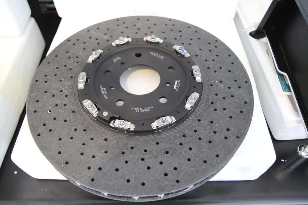 Corvette Brake Rotors, GM ZR1 Front Ceramic Rotor, Each : 2009-2013 ZR1 & Grand Sport Z07