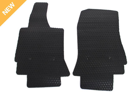 2014 C7 Corvette Stingray Lloyds RubberTite Floor Mats, Pair, All Weather