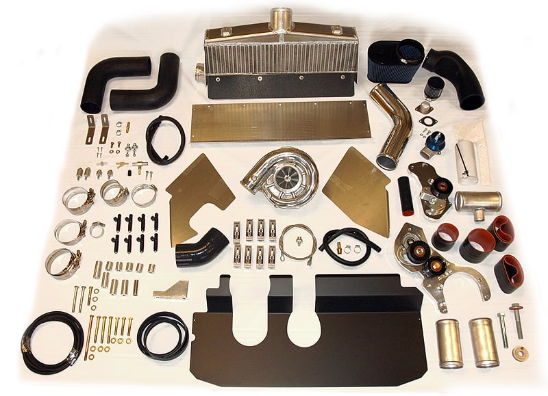 A&A Corvette 1997-2004 C5 LS1 or LS6 Corvette Supercharger Kit, Vortech Based