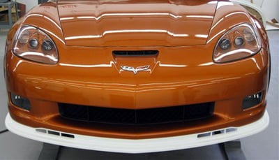 Grand Sport, Z06 / C6 Corvette Front Spoiler / Splitter, ZR1 Inspired Design, Fiberglass