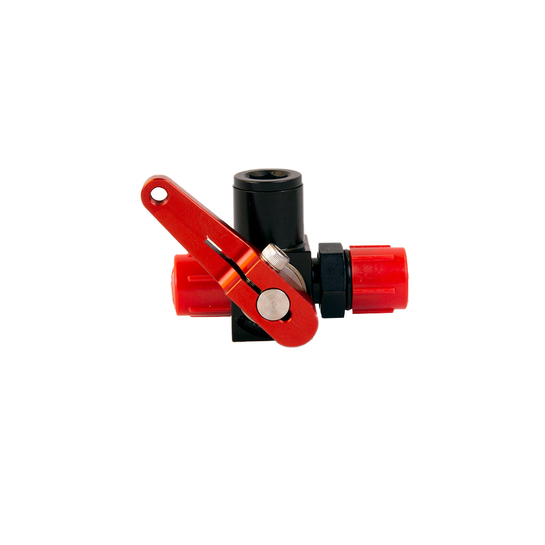 Waterman Valve, Shut Off, Three Way, Bulkhead, AN-06 WRC-44607